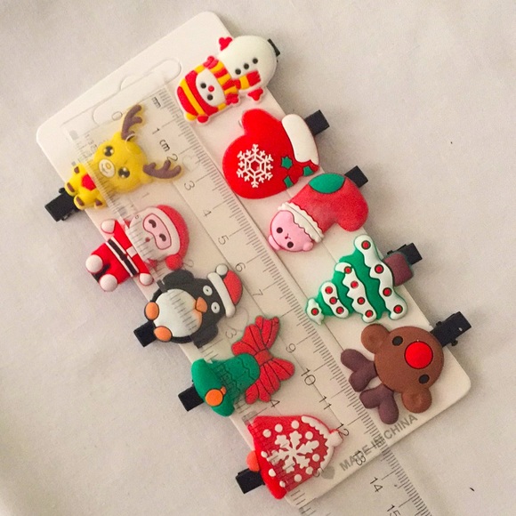 ๐50% OFF/3+...10pcs set Children's Christmas Hairclips - Picture 9 of 12